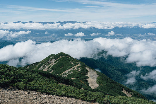 「山でコットンはNG」でも昔の人はみなコットンを着て登山をしていた。